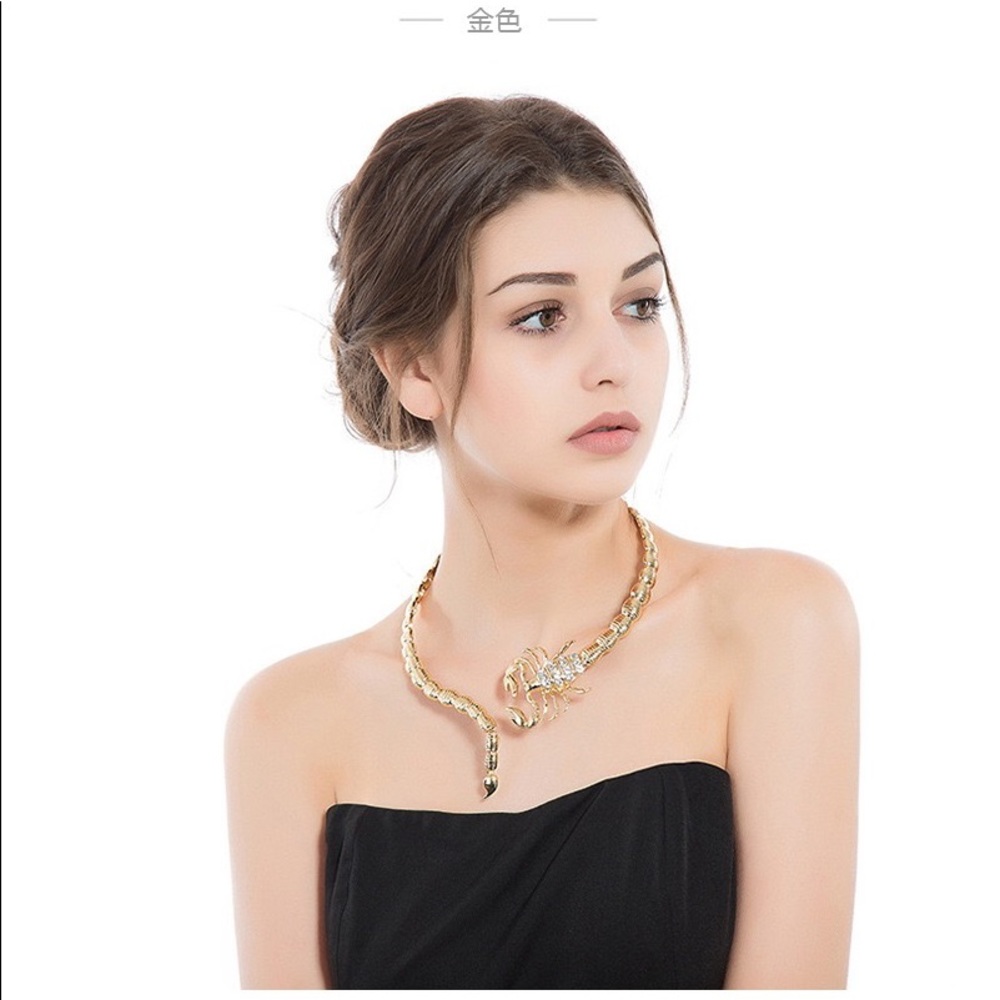 Scorpion  necklace women girls